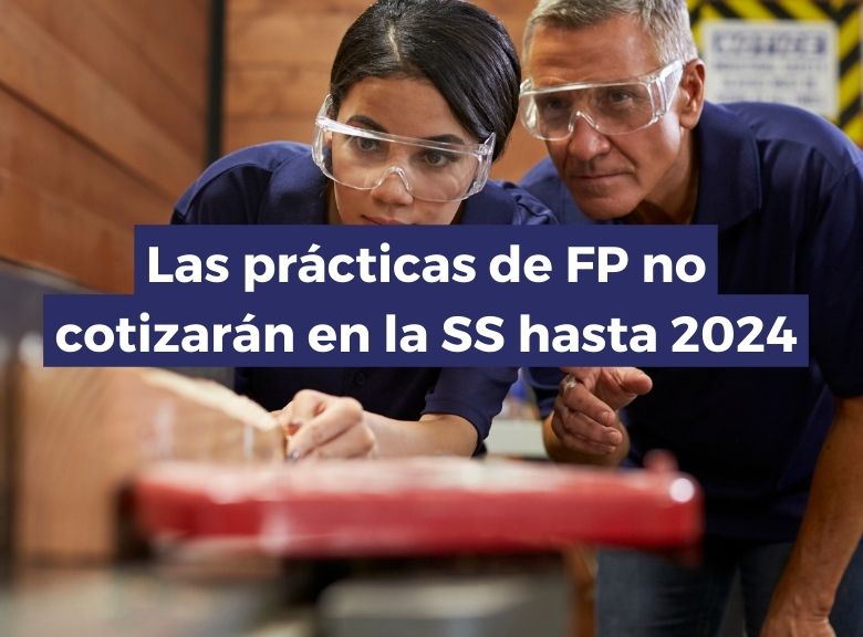 Se aplaza la cotización en la Seguridad Social de los alumnos en periodo de prácticas en formación profesional