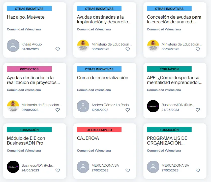 red social fp ofertas