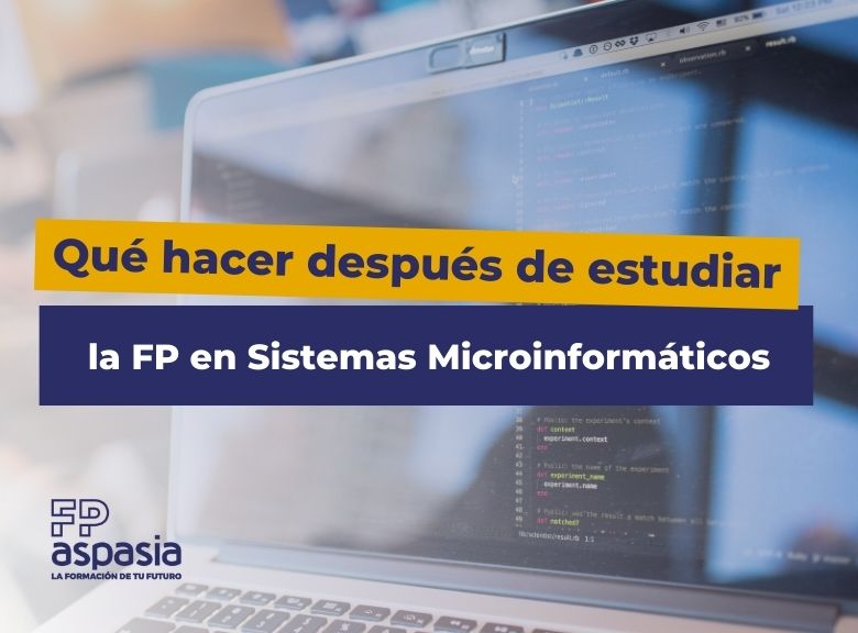 ¿Qué hacer al terminar la Formación Profesional en Sistemas Microinformáticos y Redes? Te contamos tus opciones.