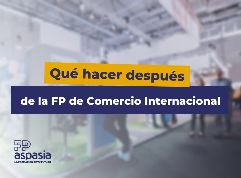 Qué hacer después de estudiar el Grado Superior de Comercio Internacional