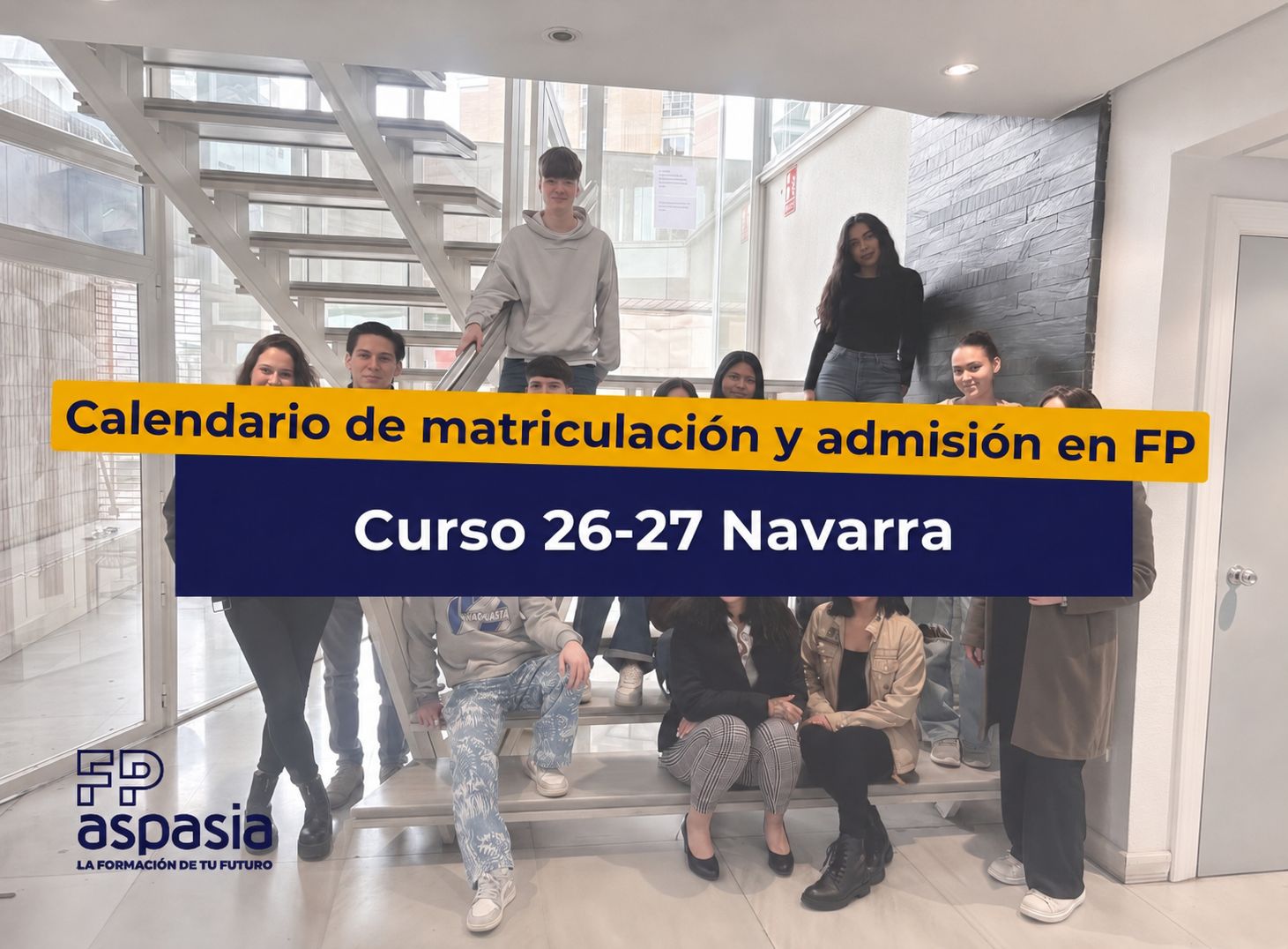 Fechas de matriculación y admisión para FP en Navarra en 2026